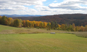 Just one of the panoramic views from the Lull Brook Farm picnic spot